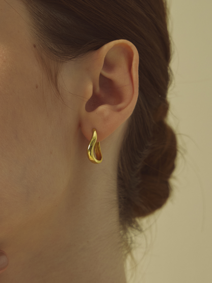 Gale Modular Hoop Earrings