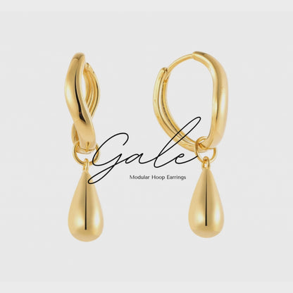 Gale Modular Hoop Earrings